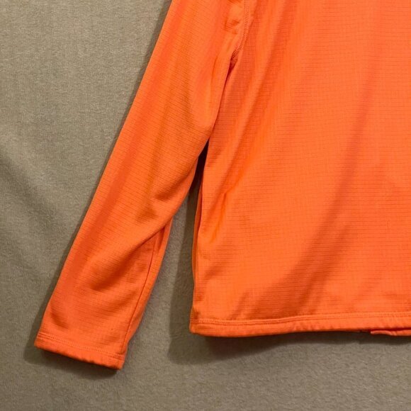 IZod PerformZ Jacket Women's XL Orange Zipper Pockets Long Sleeves - Picture 9 of 12